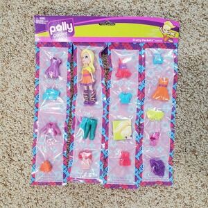 Polly Pocket Pretty Packets Fashions Sealed 2010 Doll+ Mattel Toys RARE NEW